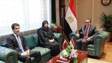 وزير الصحة يستقبل مرشحة رئاسة منظمة الصحة العالمية