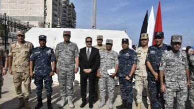 بورسعيد تحاكي كارثة بحرية تضم 250 شخصًا
