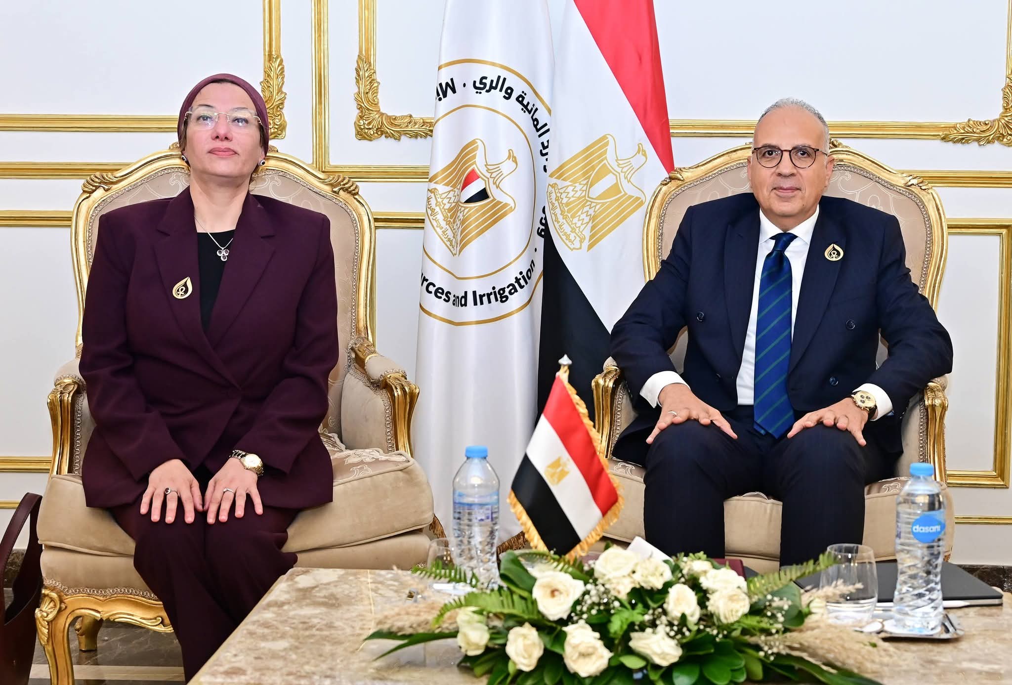 وزير الري